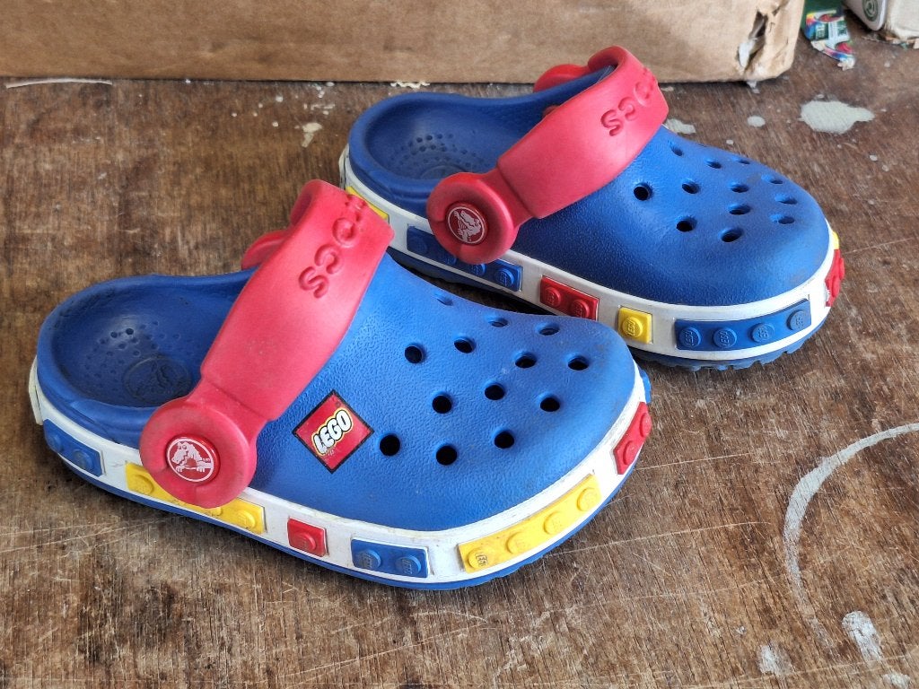 Oude Lego Crocs babymaatje collectable maat onbekend, Ophalen of Verzenden, Gebruikt