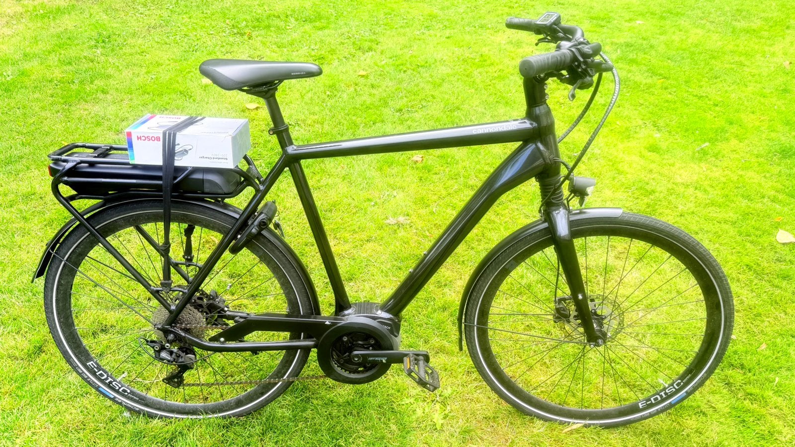 Goede luxe herenfiets/toerfiets Ebike Cannondale Mavaro 62cm, 28 inch, Vering, 10 tot 15 versnellingen, Zo goed als nieuw