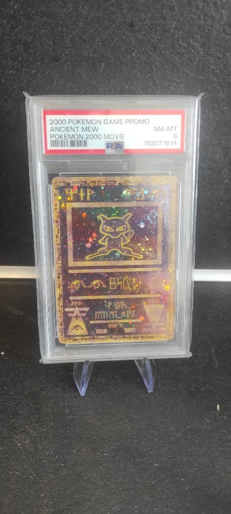 Ancient mew PSA 8, Ophalen of Verzenden, Nieuw, Losse kaart, Foil