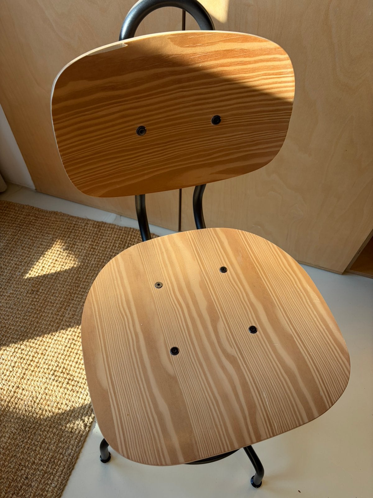 Ikea bureaustoel kullaberg, 1 kruk, Ophalen, Gebruikt, 60 tot 90 cm