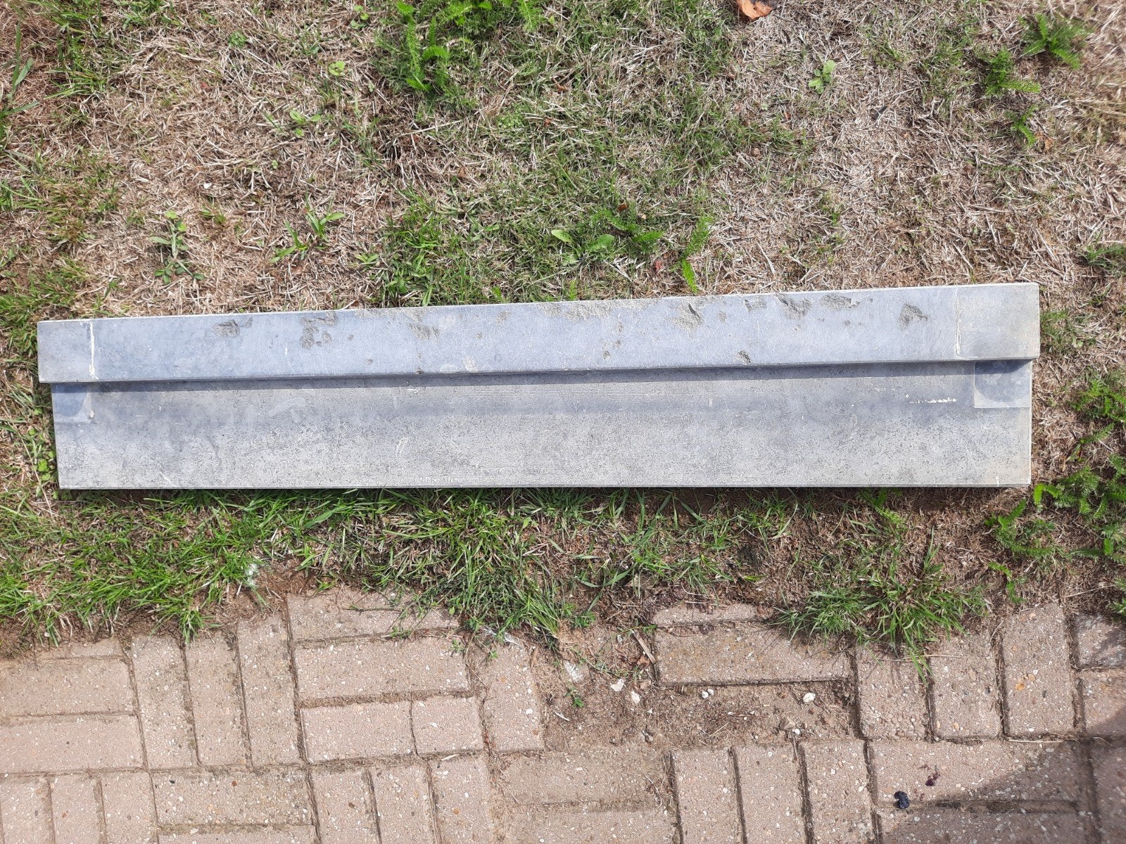 Belgische Hardstenen dorpel - 103 cm lang, 18 cm breed, 5 cm, Ophalen