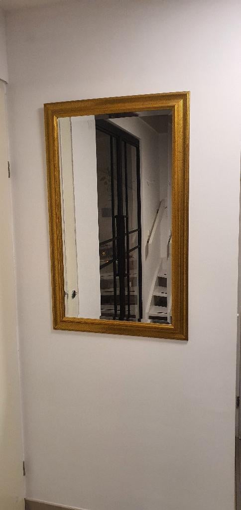 Spiegel met facet (105x65), Ophalen, Rechthoekig, Minder dan 100 cm