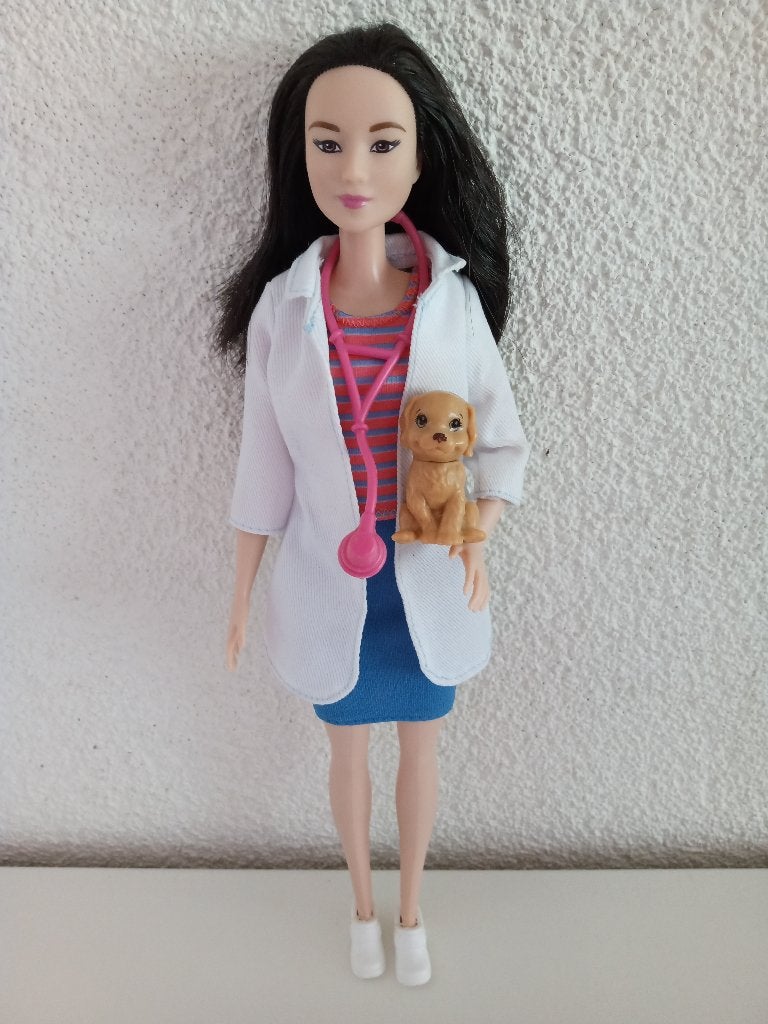 Barbie Pet Vet Pop (DVF58), Ophalen of Verzenden, Gebruikt, Barbie