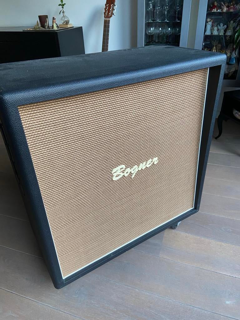 Bogner cabinet 4x12” met hoes, Ophalen, Gebruikt, Gitaar, 100 watt of meer