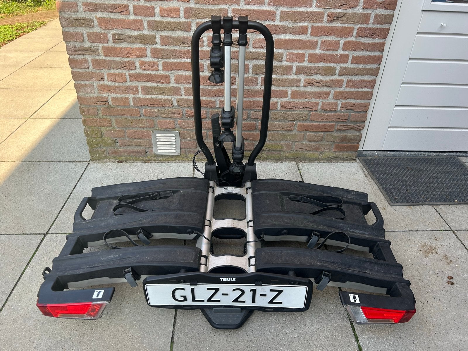 Thule EasyFold XT 934 fietsendrager voor 3 fietsen, Ophalen, Gebruikt