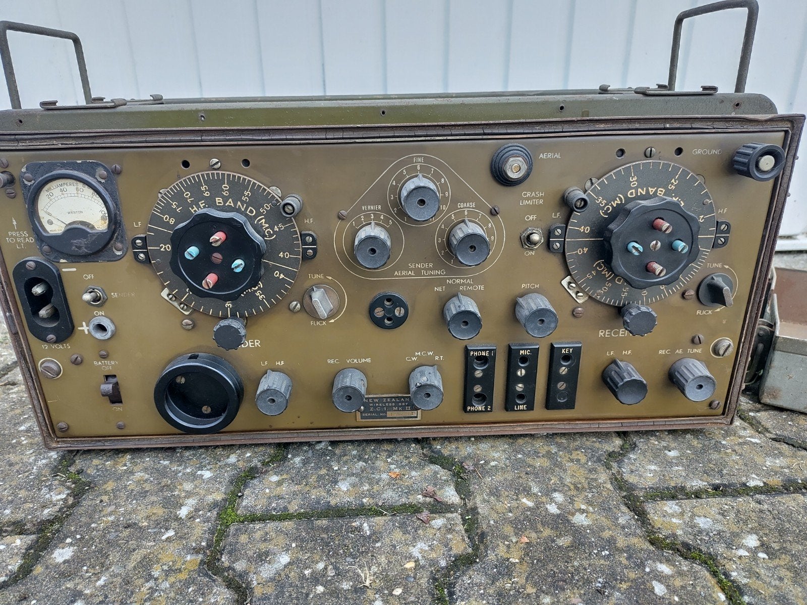 New Zealand ZC-1 zender ontvanger WW2, Verzamelen, Ophalen, Overige gebieden