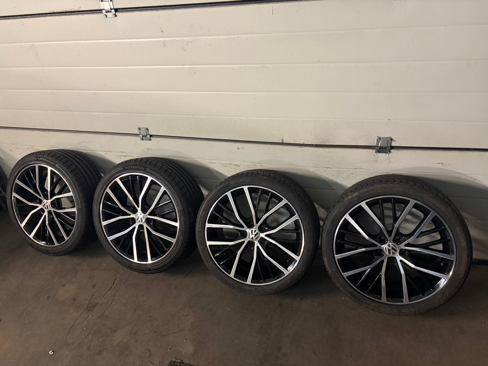 VW POLO GTI Parabolica 5x100 velgen 17 inch zomerbanden, Ophalen, 215 mm, 17 inch, Zomerbanden