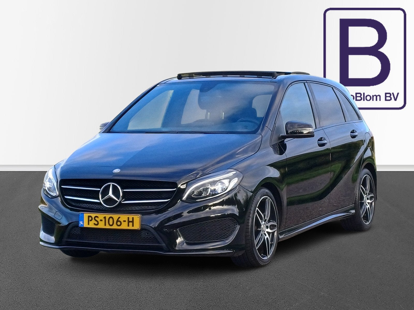 Mercedes-Benz B-Klasse 200 Prestige Pano/Leder/Trekh/NAP/Led, Auto's, 1325 kg, Gebruikt, Zwart, Bedrijf
