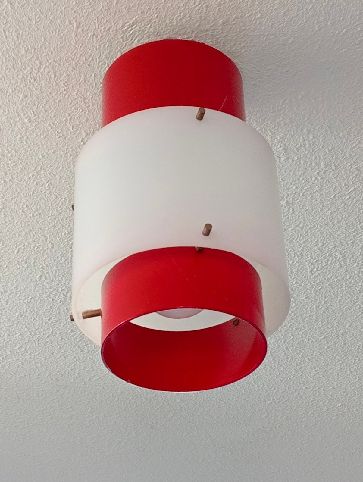 Design lamp jaren 60, Huis en Inrichting, Ophalen, Glas