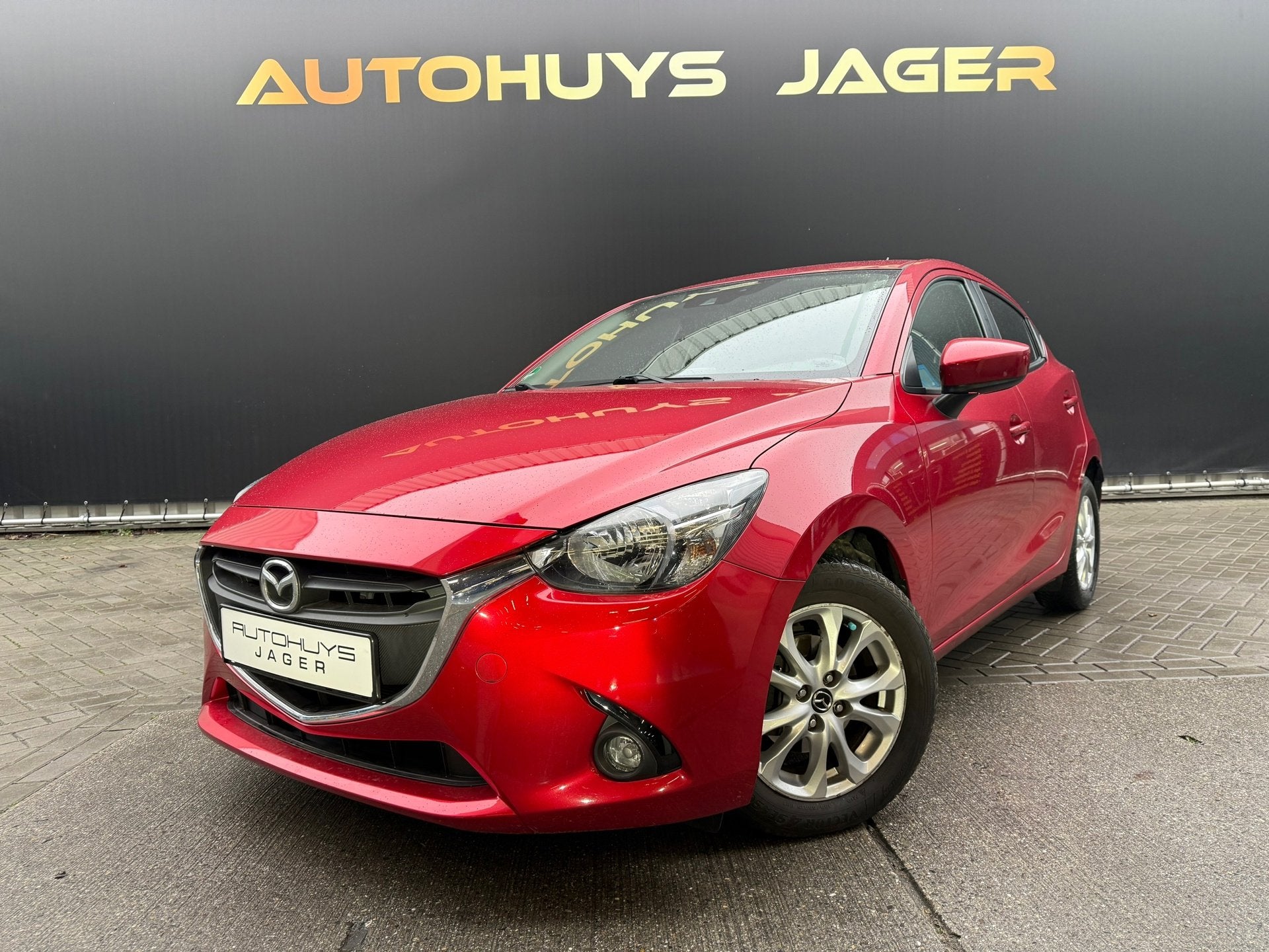Mazda 2 1.5 Skyactiv-D TS+, Auto's, Mazda, Voorwielaandrijving, Stof, Gebruikt, Zwart