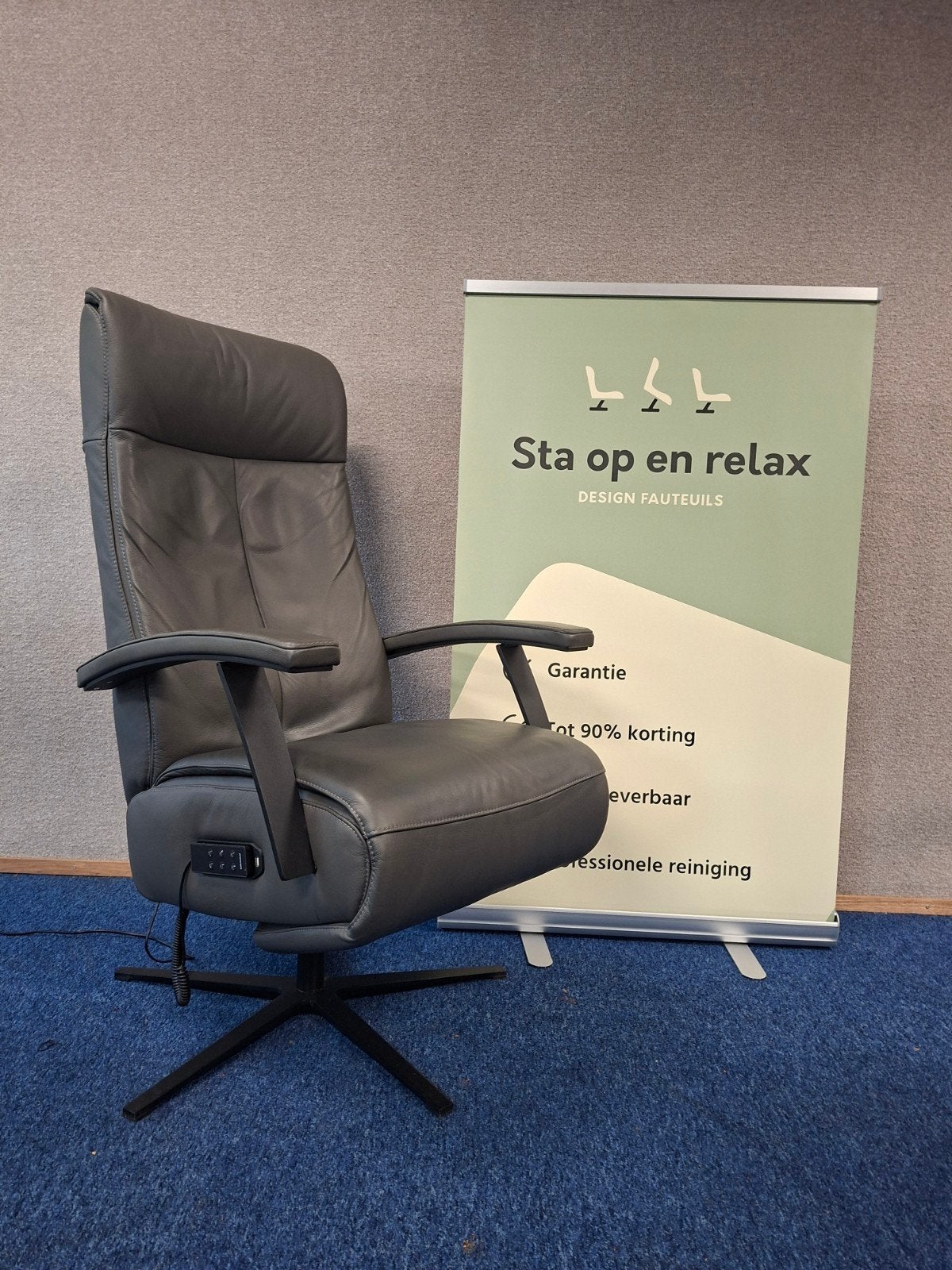 elektrische relax fauteuil Prominent ZGAN extra luxe Maat XL