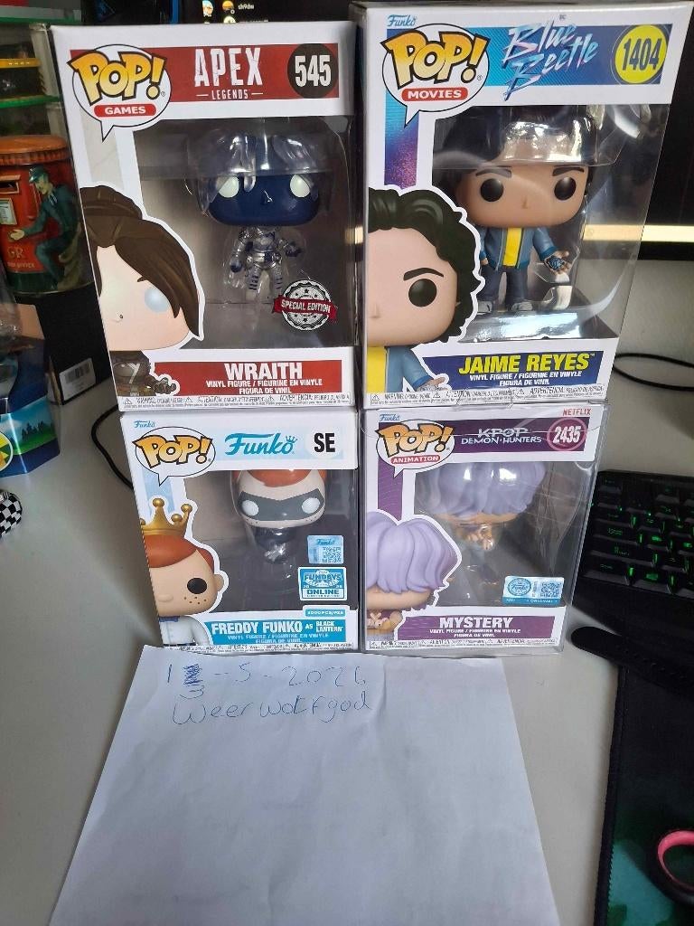 funko pops 4 andere, Ophalen, Nieuw