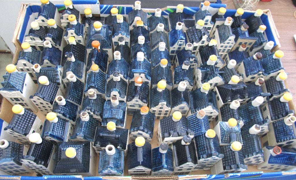 klm huisjes 85 stuks vol en paar leeg, Ophalen of Verzenden, Zo goed als nieuw, 61 t/m 80