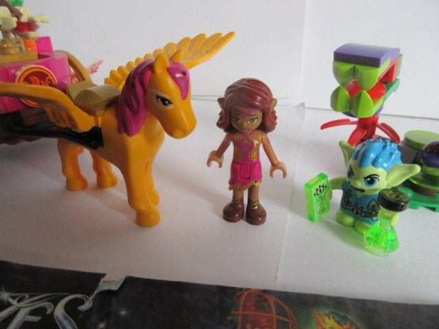 41186 Lego Elves, Azari en de ontsnapping uit het Goblinbos, Lego, Ophalen of Verzenden, Zo goed als nieuw, Complete set