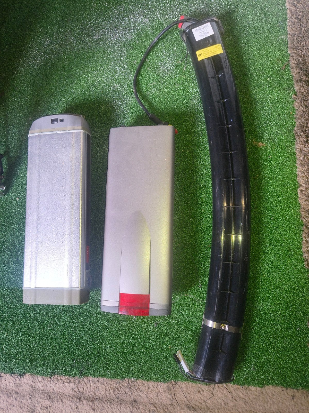 4x accu elektrische fiets, Ophalen, Gebruikt