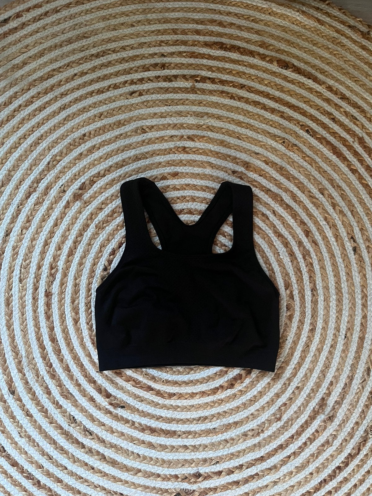 Seamless naadloos wireless sport top bh zwart Hema maat M, Maat 38/40 (M), Zwart, Ophalen of Verzenden, Hema