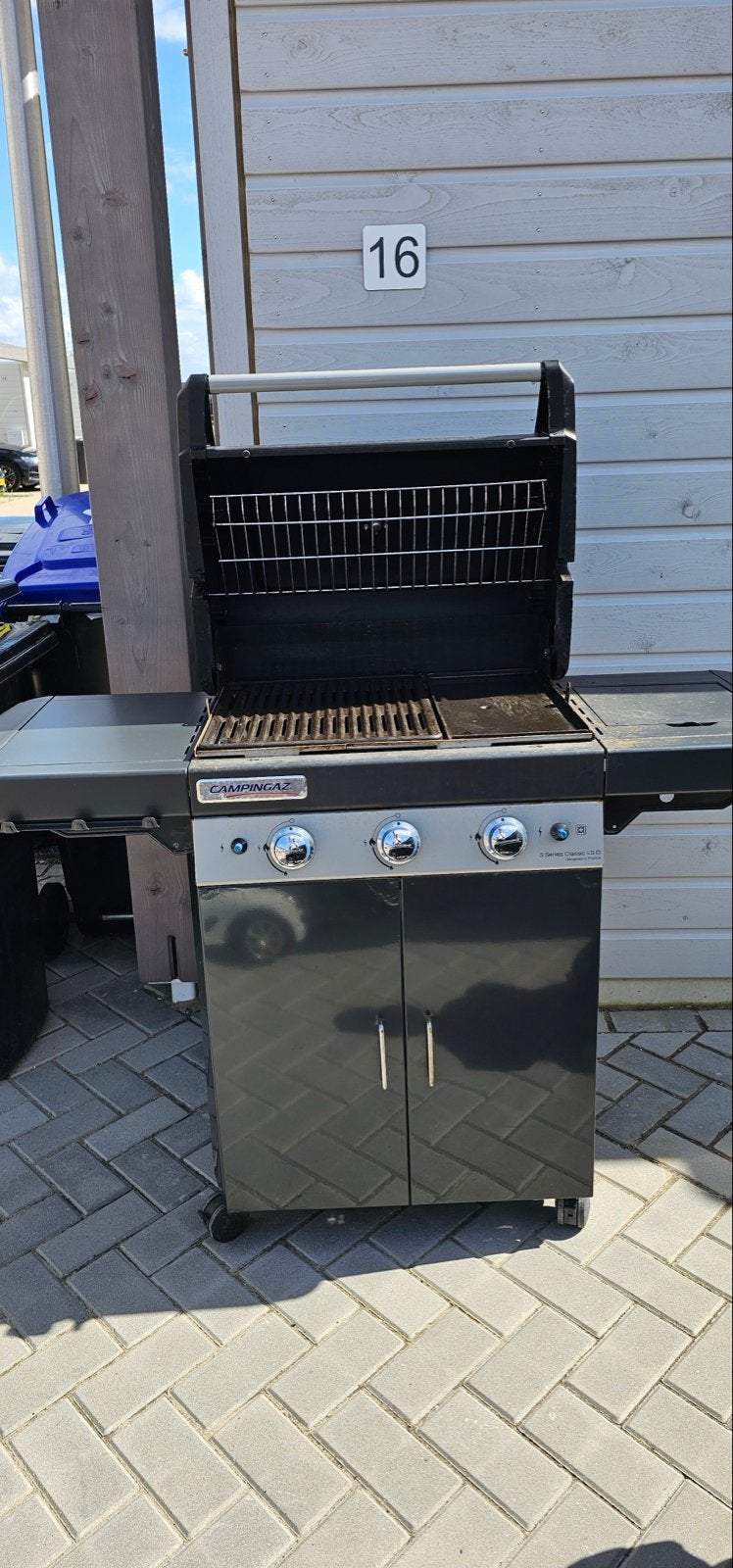 Campingaz 3 Series Classic LS D Gas BBQ met originele hoes, Ophalen, Gebruikt