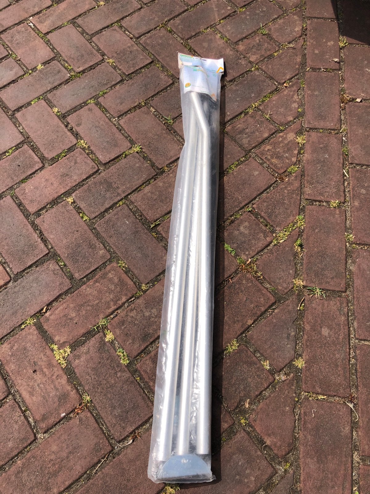Campking aandrukstang 25/22 mm, 170-250 cm alu, Ophalen of Verzenden, Nieuw