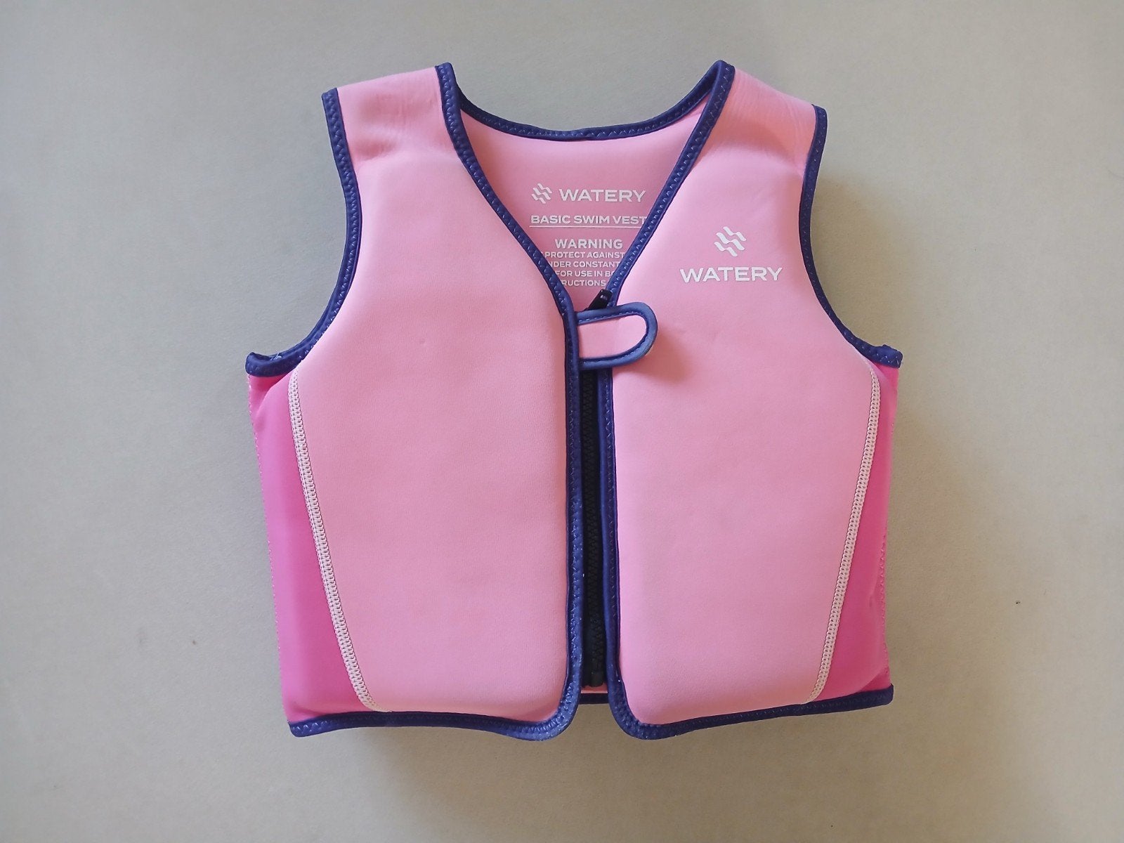 Watery Basics Zwemvest Roze - Maat L (19-30 kg), Kinderen en Baby's, Gebruikt, Overige maten, Ophalen of Verzenden, Overig