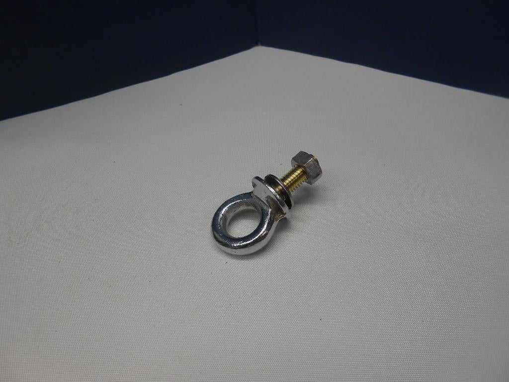 Oogbout M8 x 54 mm, messing verchroomd, voor boten, Ophalen of Verzenden, Gebruikt, Overige typen