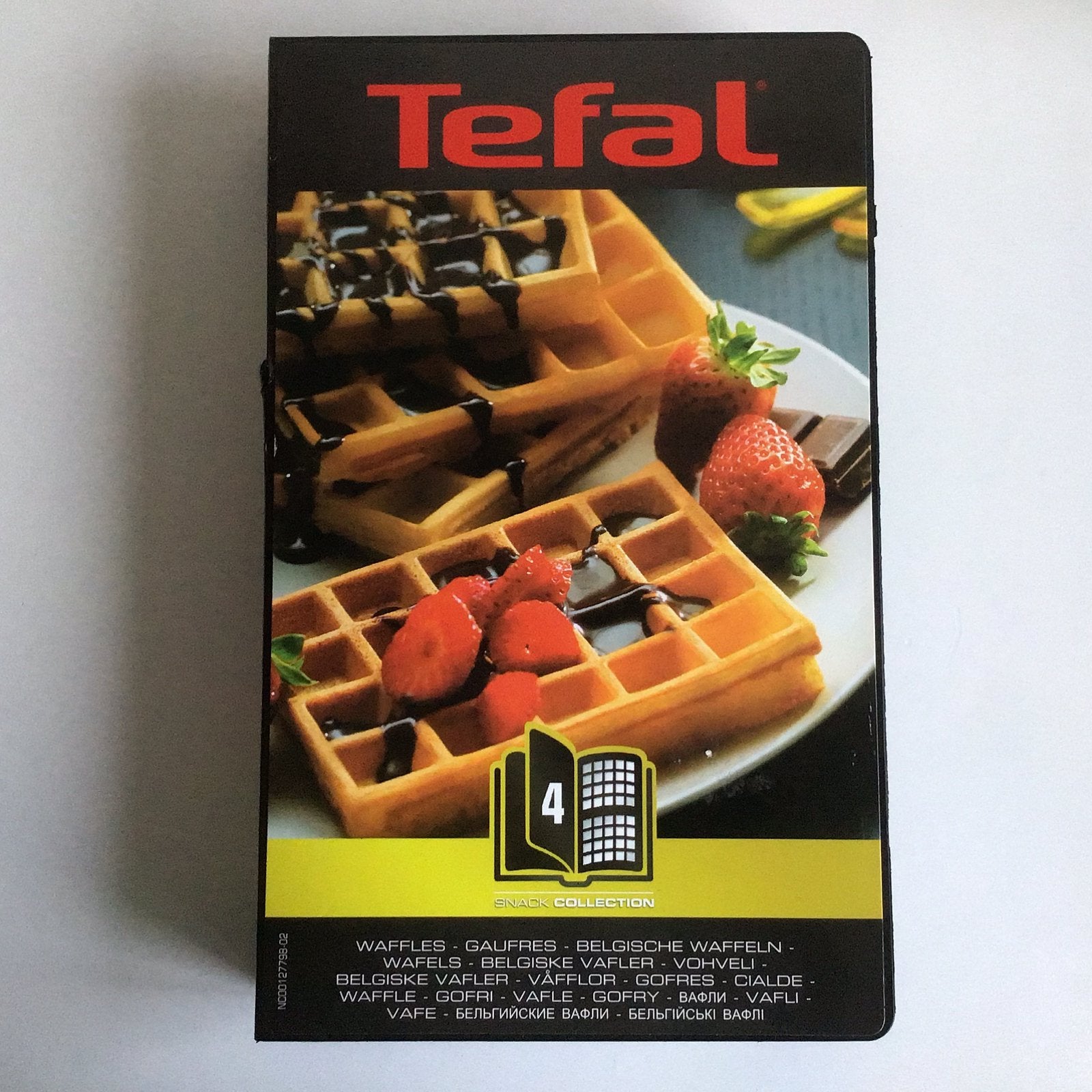 Tefal XA800412 Wafelplaat SW854D Snack Collection nr 4, Ophalen of Verzenden, Uitneembare platen, Nieuw