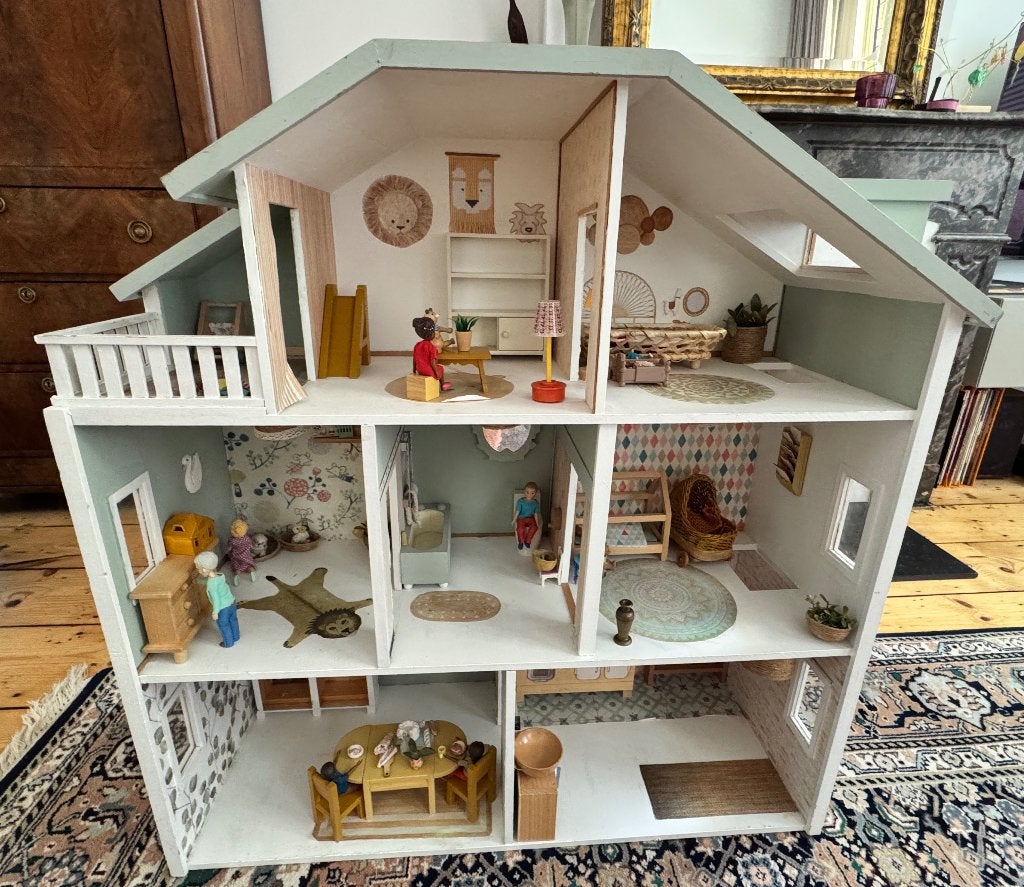 Mooi poppenhuis, Ophalen, Gebruikt, Poppenhuis