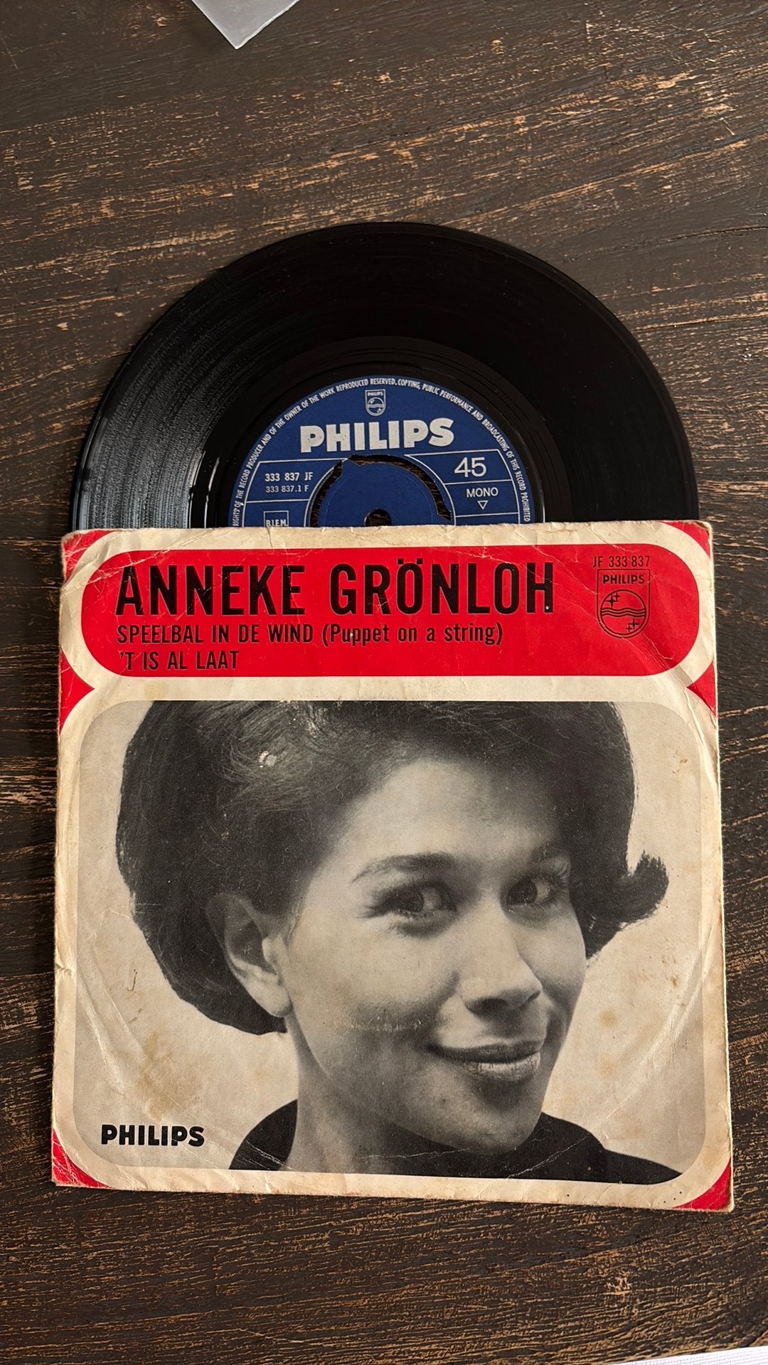 Anneke Gronloh- Speelbal in de wind (puppet on a string), Ophalen of Verzenden, Zo goed als nieuw, Pop