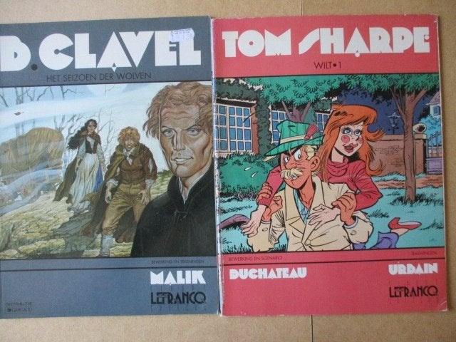 w0035 collectie b. decrivains 1 t/m 11, Boeken, Meerdere stripboeken, Ophalen, Gelezen