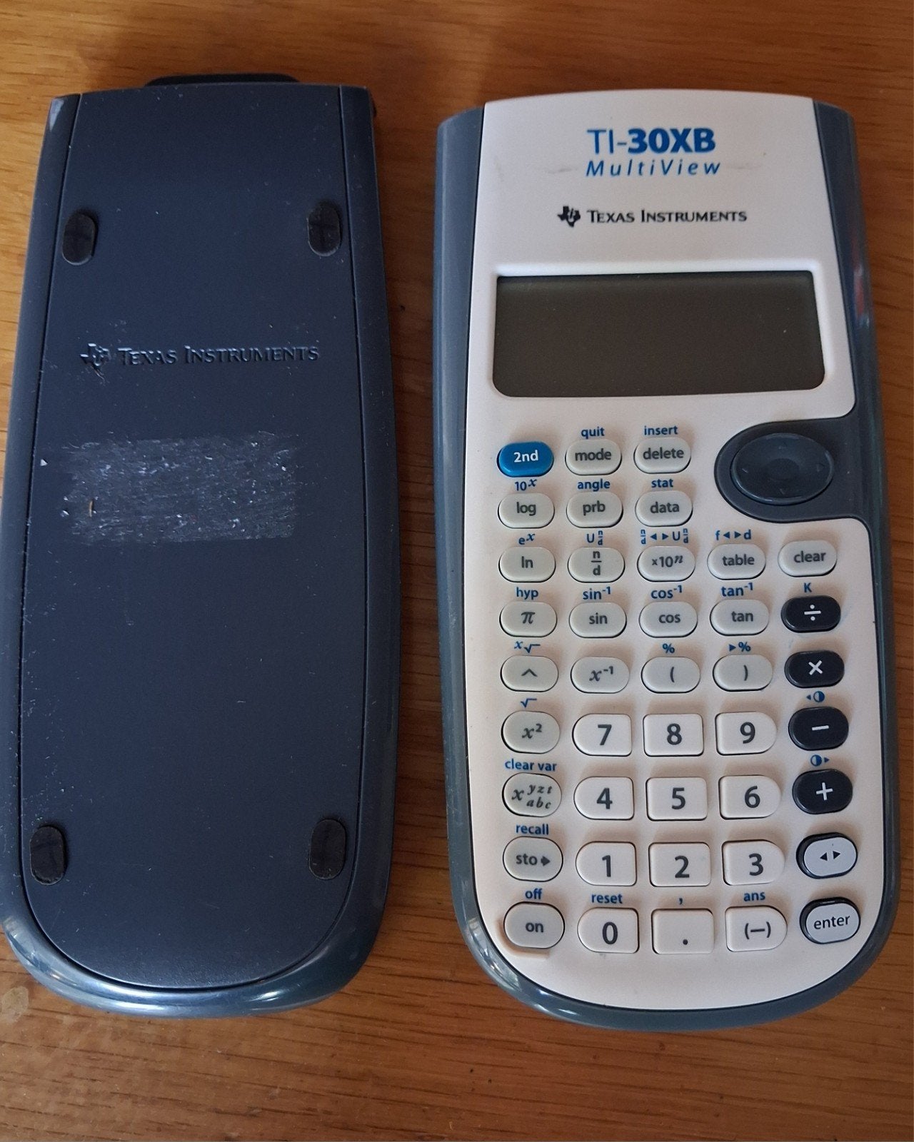 Rekenmachine texas instruments ti 30xb, Ophalen of Verzenden, Grafische rekenmachine, Zo goed als nieuw
