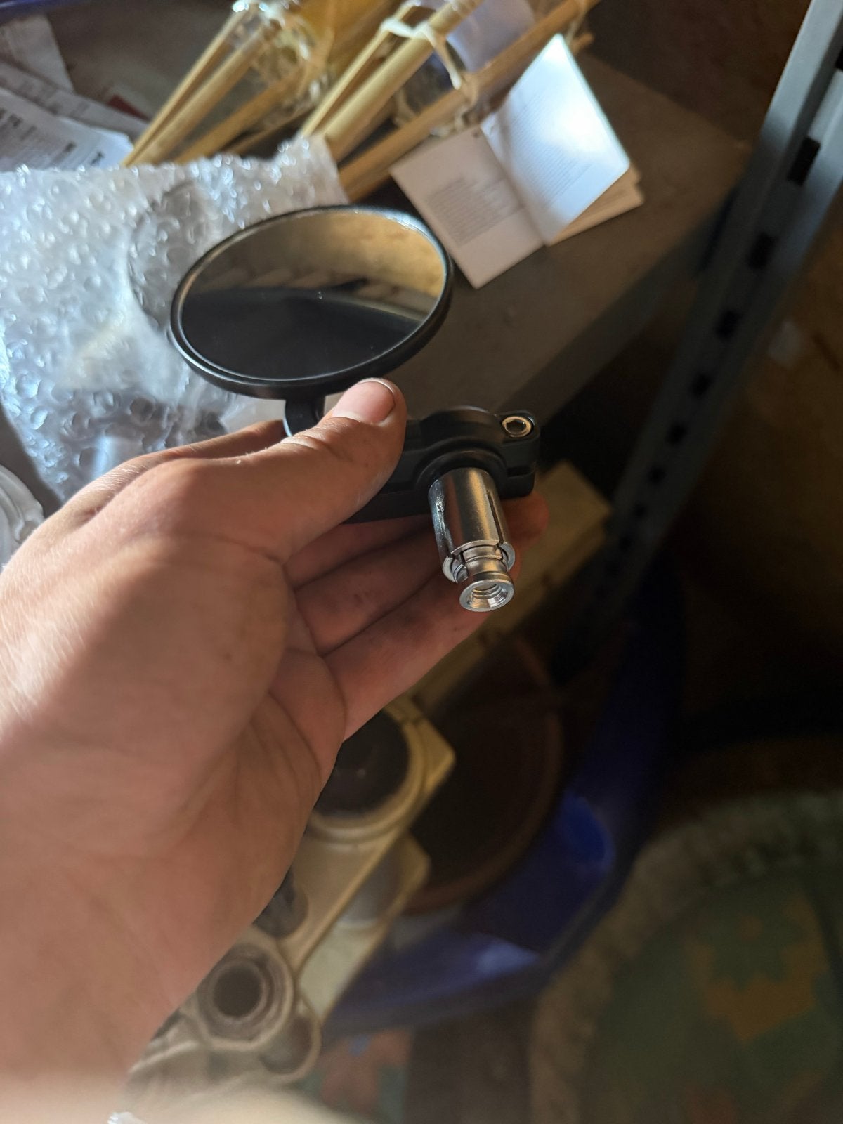 Bar end spiegels voor motor of scooter, Motoren, Ophalen of Verzenden, Nieuw