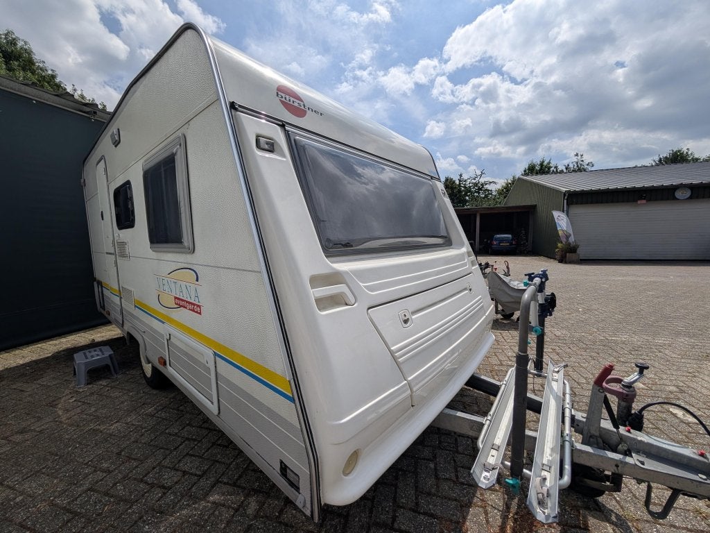 LEUKE Bürstner 420, Caravans en Kamperen, Caravans, Bedrijf, Treinzit, 750 - 1000 kg, Bürstner