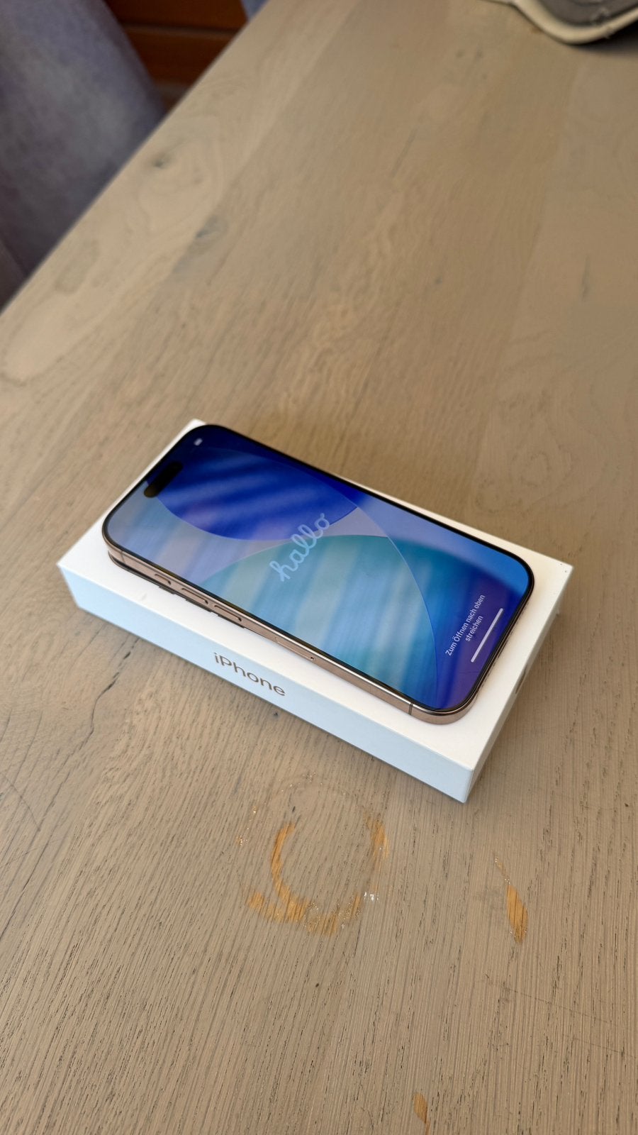 iPhone 16 Pro 128GB Desert Titanium, Ophalen, Zo goed als nieuw, Goud, 128 GB