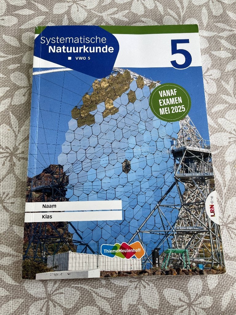 Systematische Natuurkunde VWO 5, Boeken, VWO, Natuurkunde, Ophalen of Verzenden, Nieuw