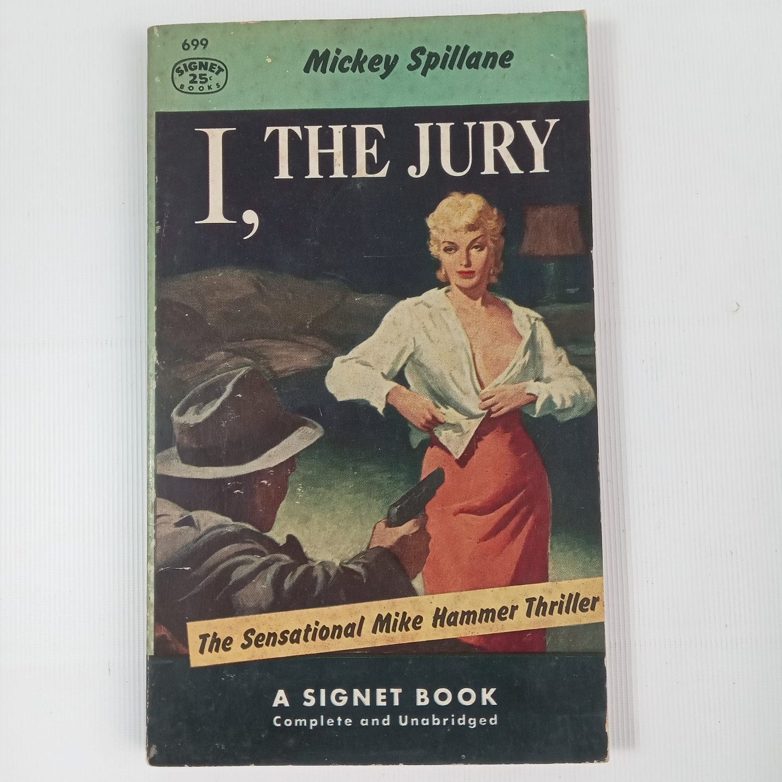 I, The Jury - Mickey Spillane (Signet Book), Boeken, Gelezen, Mickey Spillane, Ophalen of Verzenden, Amerika