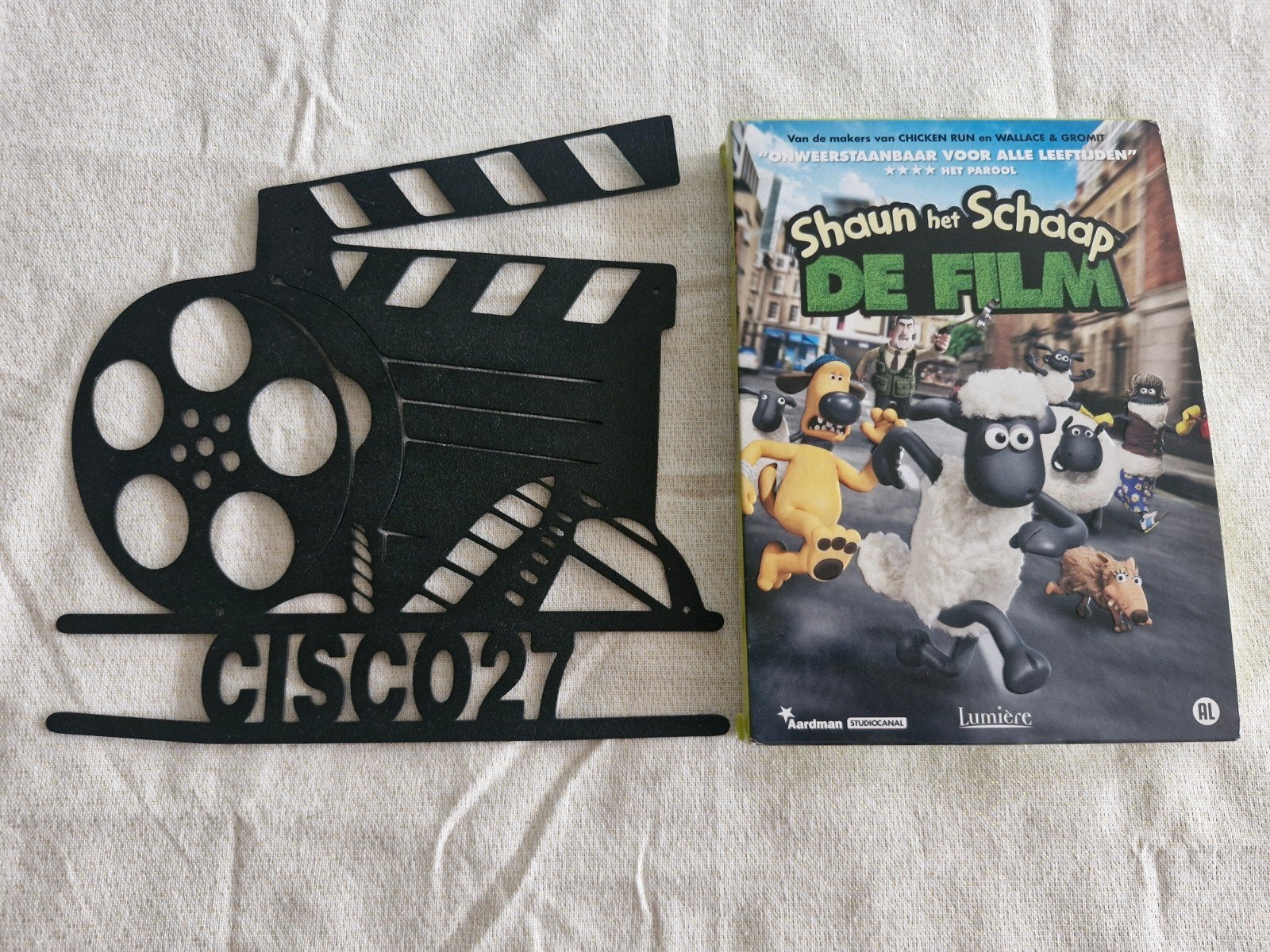 Shaun het Schaap de Film + slipcover, Animatie, Alle leeftijden, Overige soorten, Ophalen of Verzenden