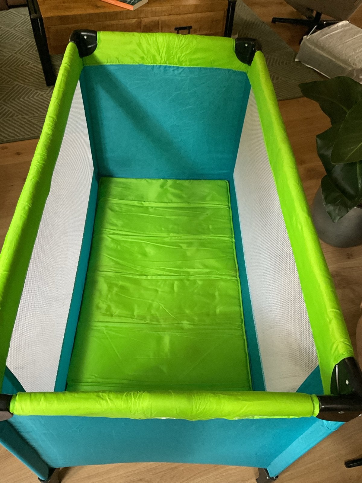 Bambino Campingbedje met extra matrasje - Zo goed als nieuw, Kinderen en Baby's, 70 tot 85 cm, Ophalen of Verzenden, Zo goed als nieuw