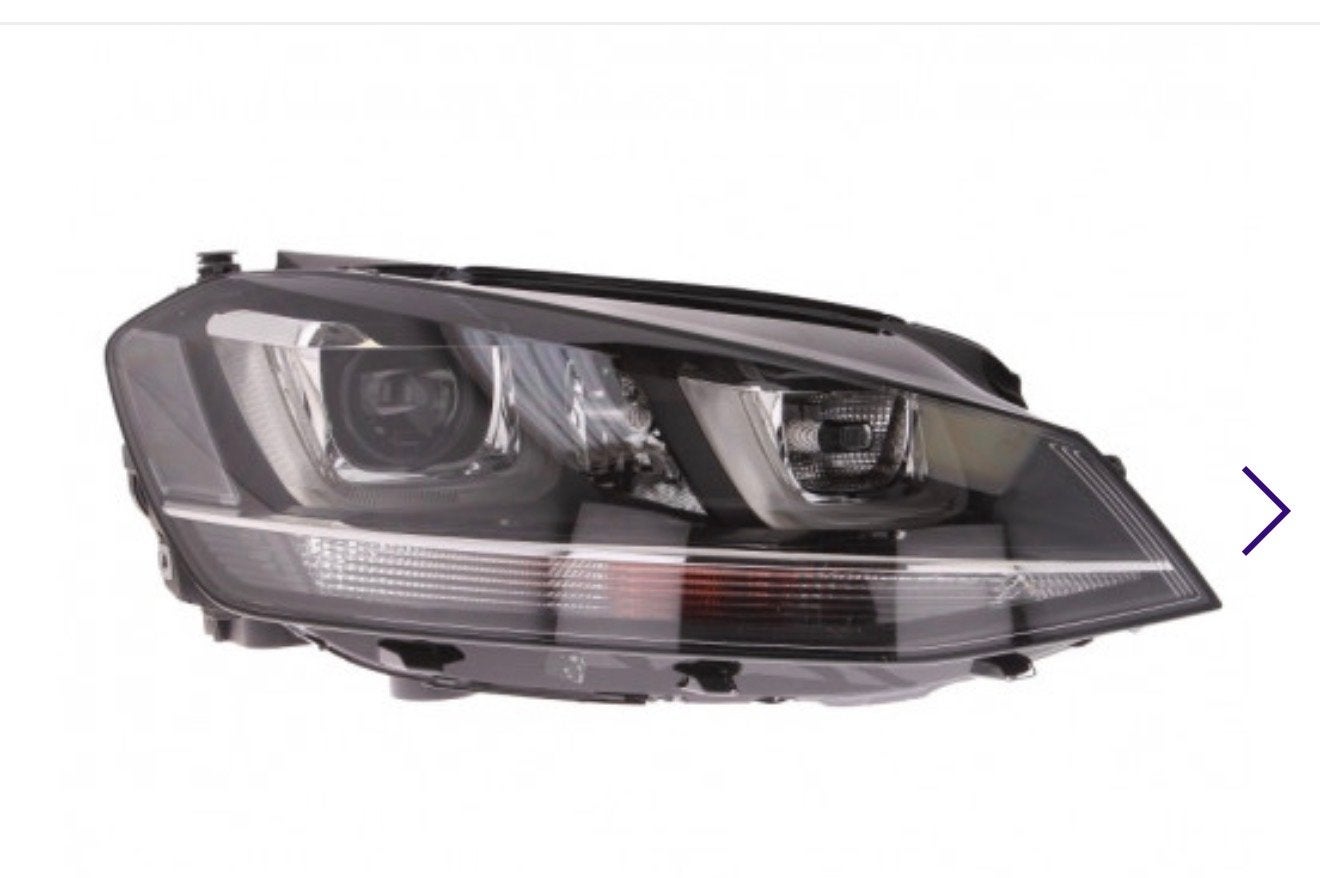 Gezocht! Koplamp Volkswagen Golf 7 (Golf VII) LED, Ophalen of Verzenden, Nieuw, Volkswagen