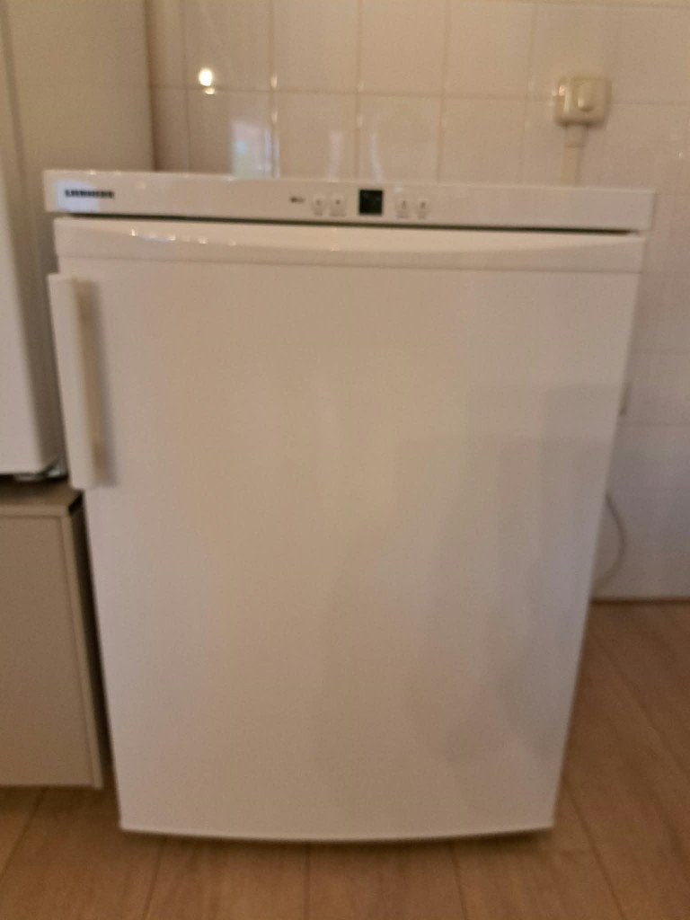 Witte LIEBHERR vriezer tafelmodel., Gebruikt, 160 cm of meer, Ophalen, Vrieskast