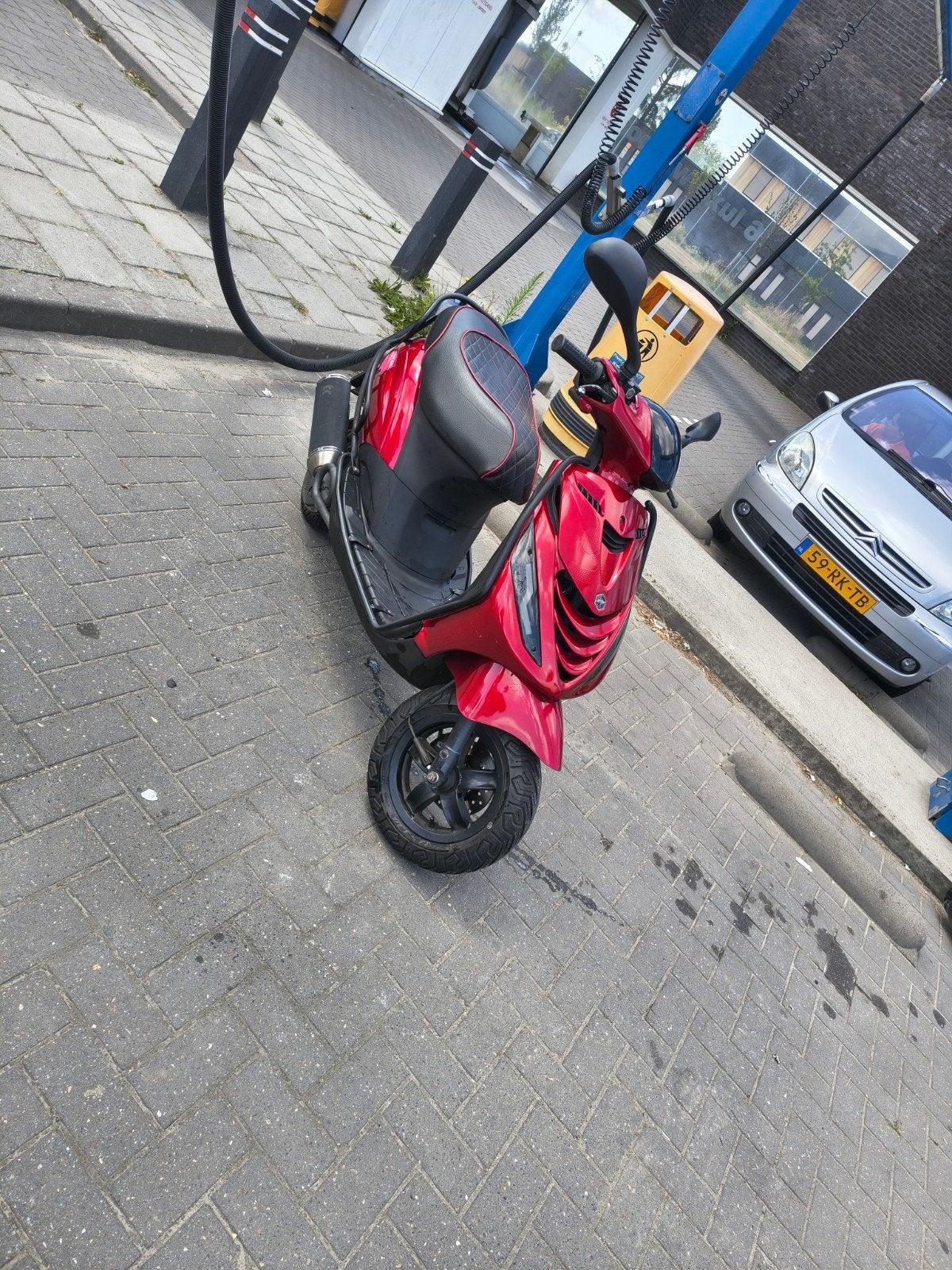 Piaggio Zip 80cc 4T - Candy Red - Volledig getuned, Ophalen, Maximaal 45 km/u, 80 cc, Piaggo