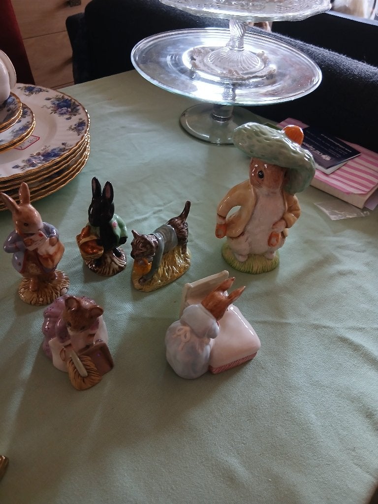 beatrix potter beeldjes 8/9., Verzamelen, Ophalen of Verzenden, Zo goed als nieuw, Dier