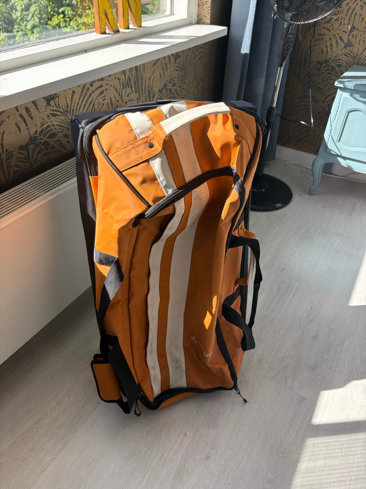 Vaude reistas op wielen Takutea 90 Wheels, Ophalen, 30 cm of meer, Gebruikt, Bruin