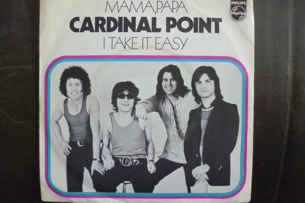 cardinal point - mama papa / i take it easy, Cd's en Dvd's, Overige genres, 7 inch, Single, Ophalen of Verzenden