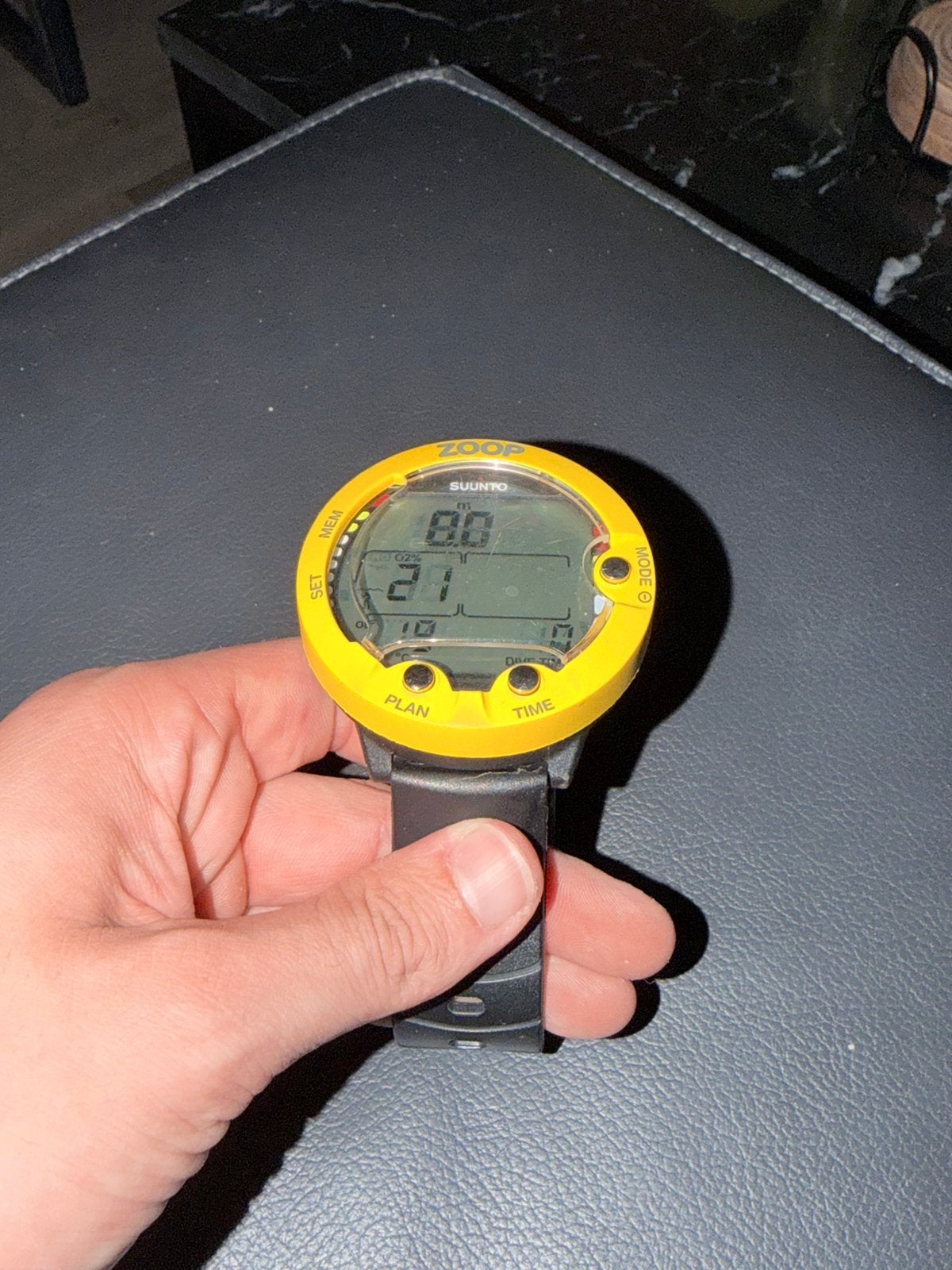 Suunto Zoop duikcomputer, Watersport en Boten, Ophalen of Verzenden, Gebruikt, Duikcomputer