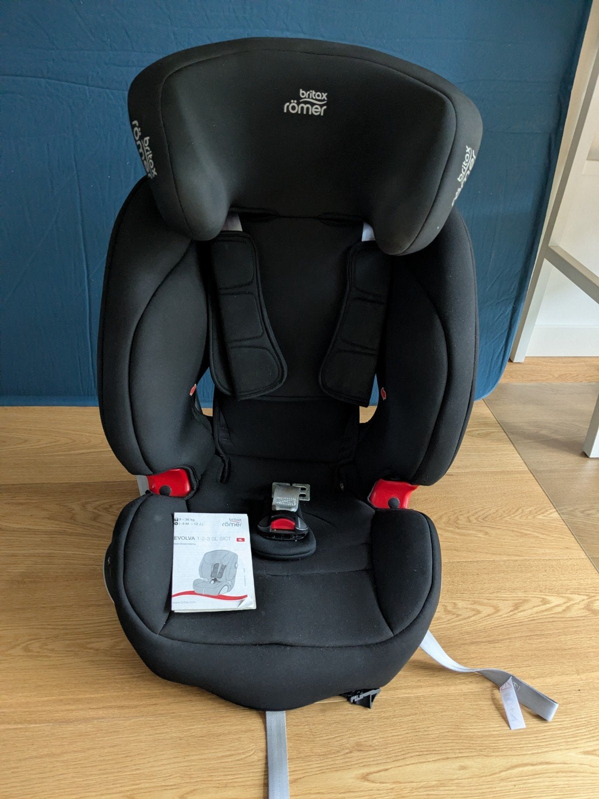 Britax Römer Evolva 1-2-3 SL SICT Isofix autostoel, Kinderen en Baby's, Ophalen, Romer, Gebruikt, Zijbescherming