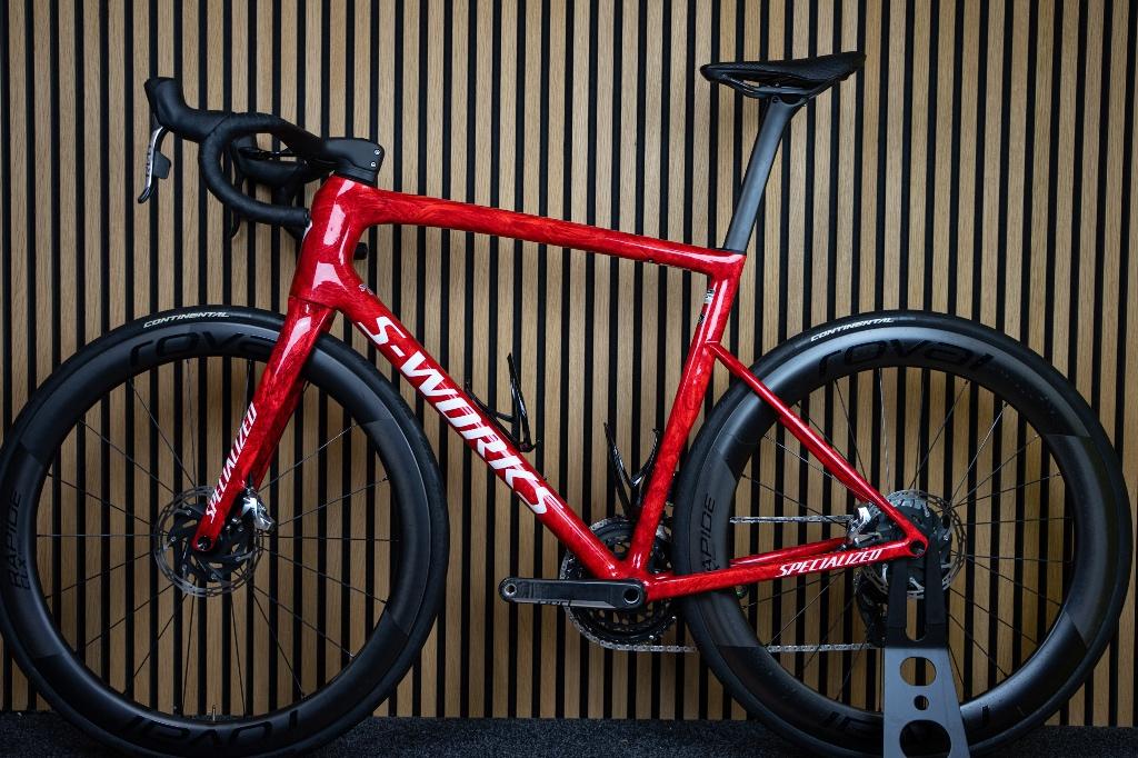 Specialized S-Works Tarmac SL8 Maat 58 *Red AXS*NIEUWSTAAT*, Fietsen en Brommers, Fietsen | Racefietsen, Overige merken, Carbon
