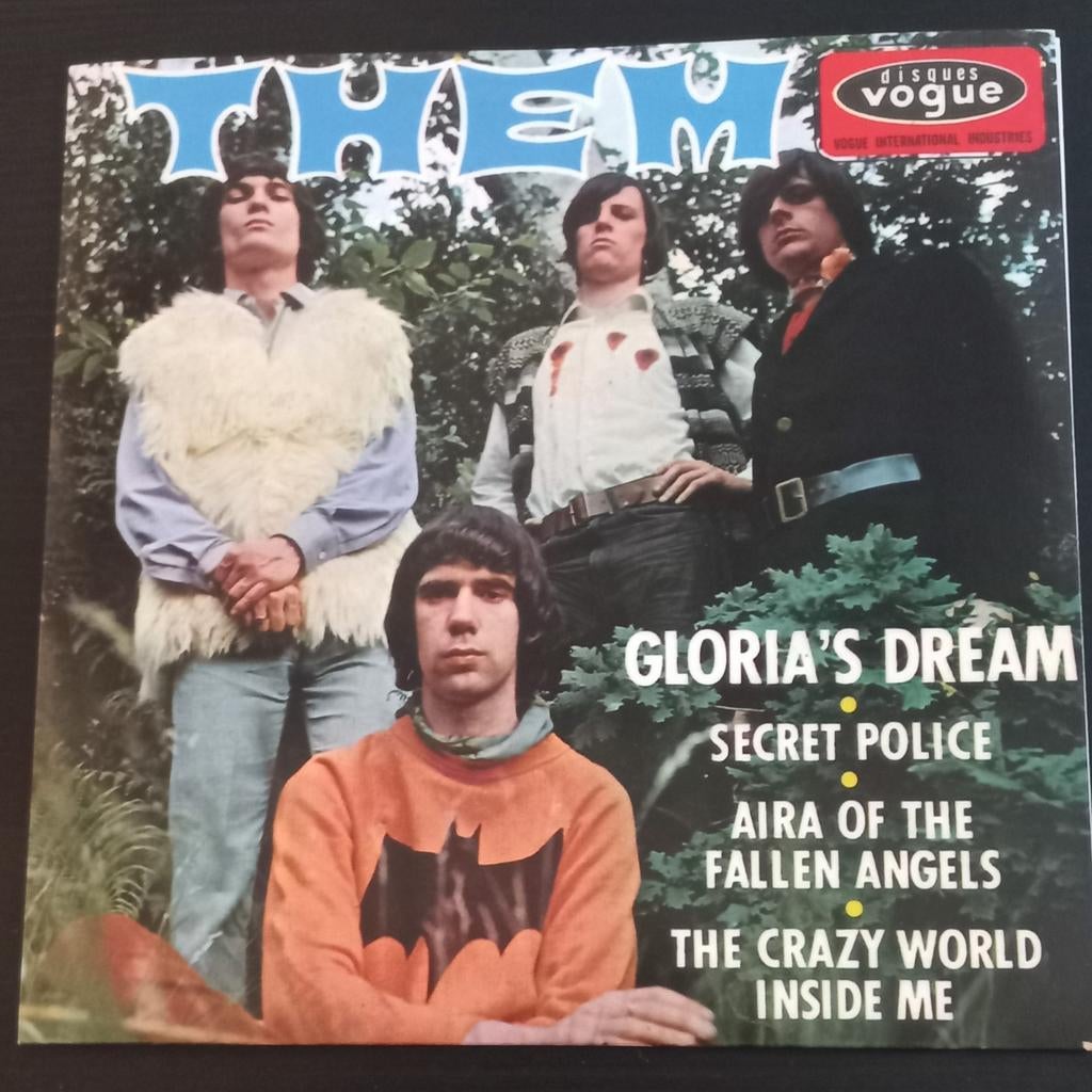 Them Gloria's Dream EP FH HERPERSING EX STAAT, Ophalen of Verzenden, Zo goed als nieuw, Pop, EP