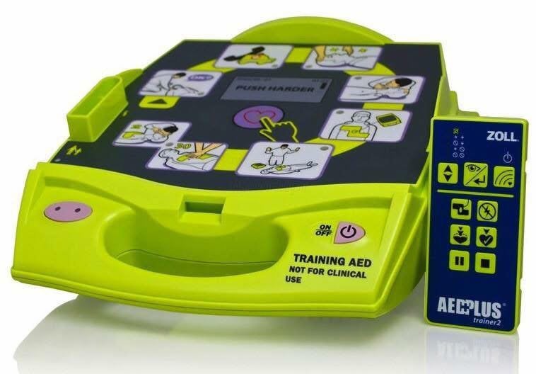 AED trainers, Ophalen, Gebruikt