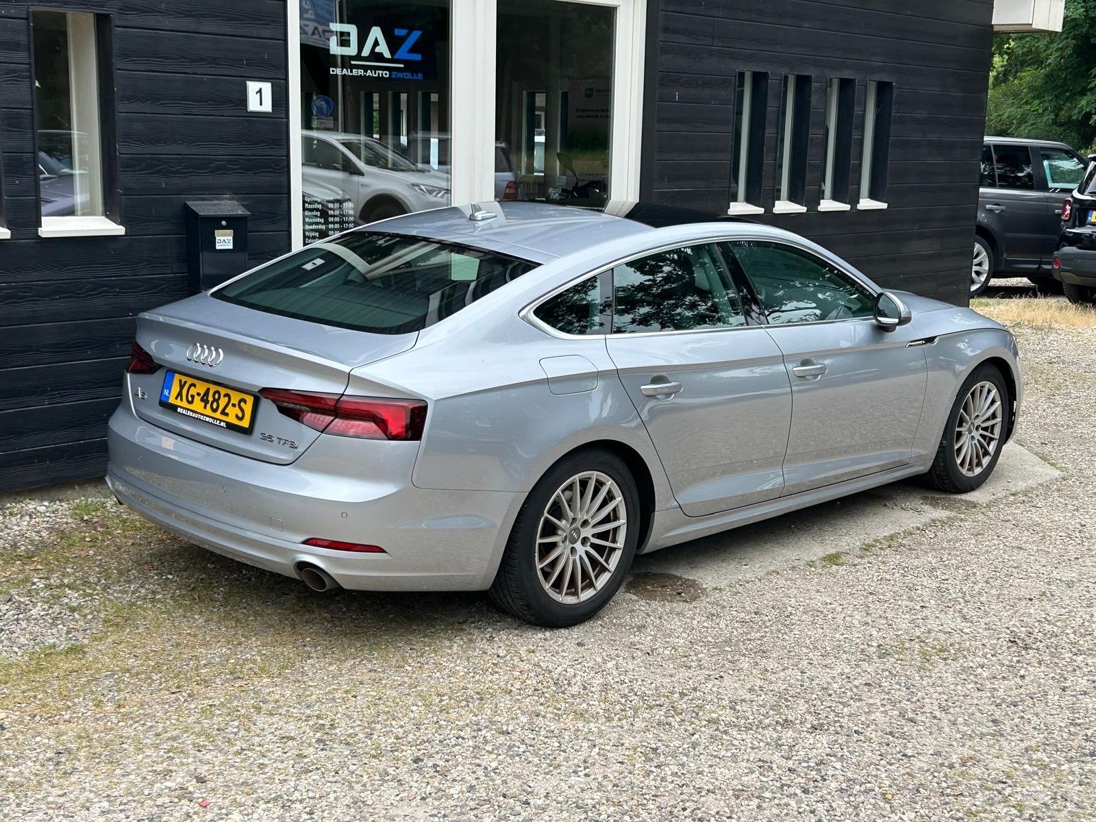 Audi A5 Sportback 35 TFSI Aut/Ecc/Leer/Navi/Pano (bj 2019), Gebruikt, 4 cilinders, 1984 cc, Bedrijf