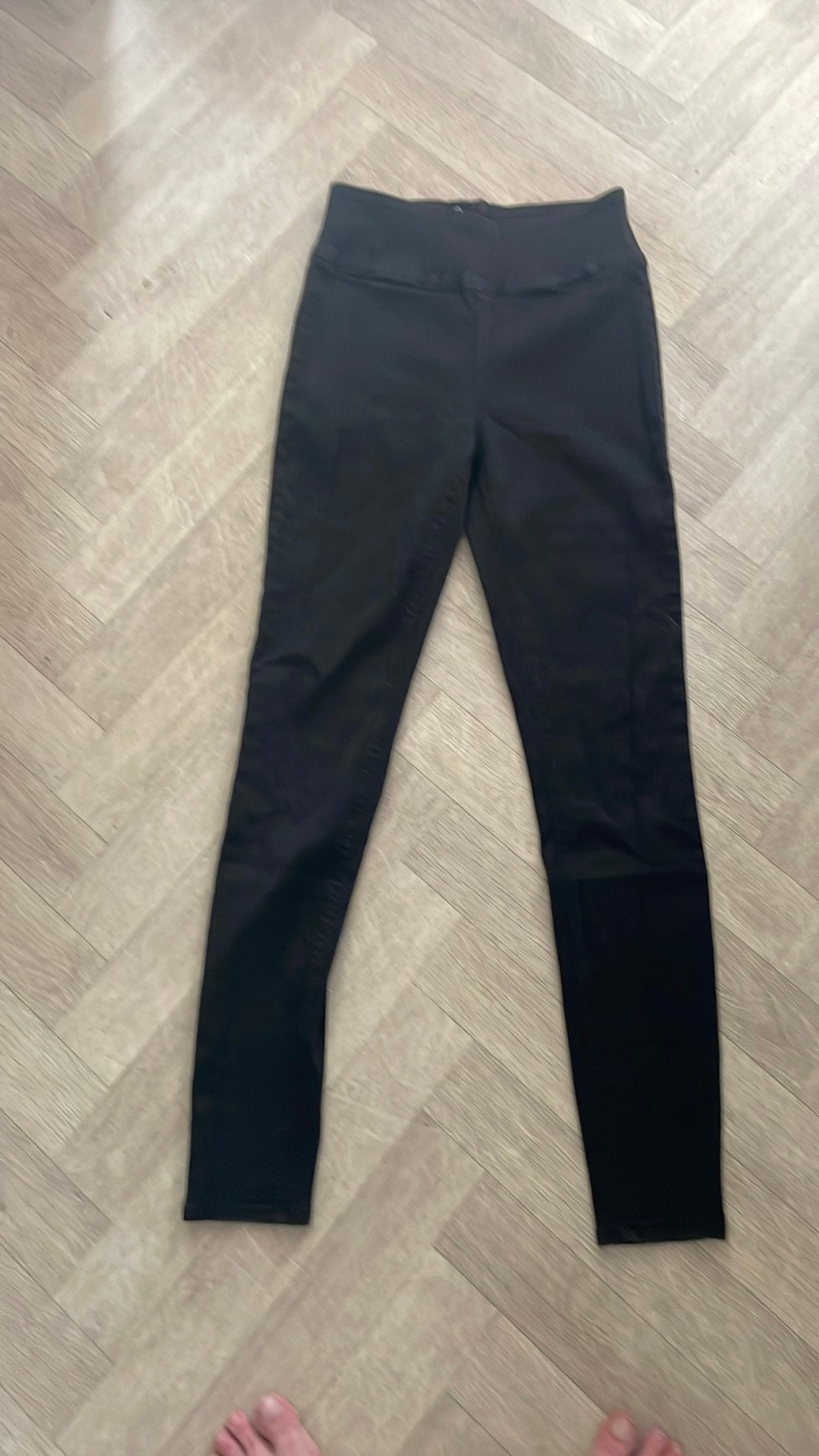 Broek van Pieces, Maat 38/40 (M), Zwart, Ophalen of Verzenden, Zo goed als nieuw