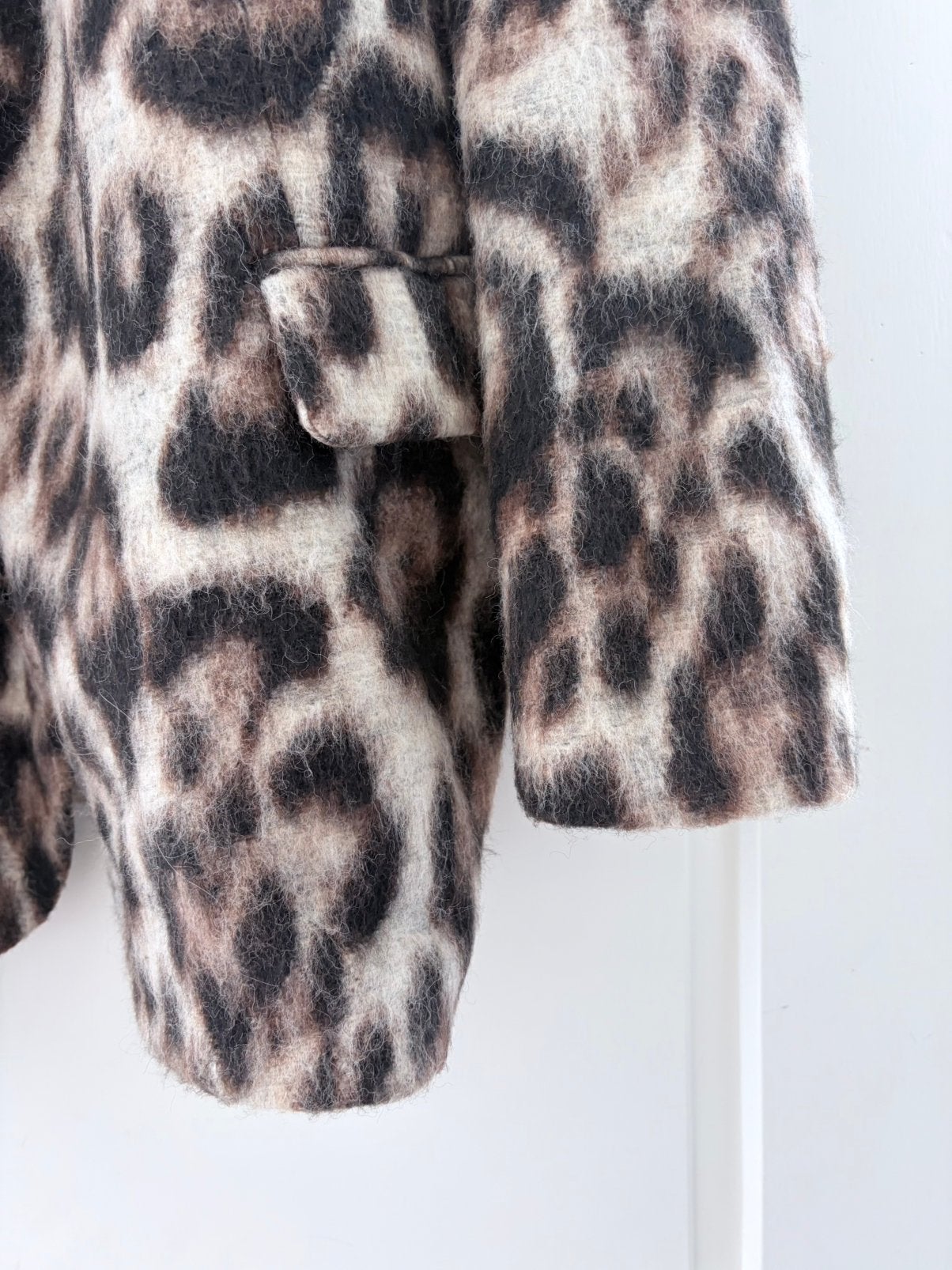 LUMINA oversized wollige blazer panter mt TU, Prato, Italie, Verzenden, Zo goed als nieuw, Jasje